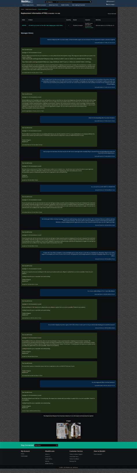 Beware: Maxbhi.com is Fraud, Not trustworthy at all!.